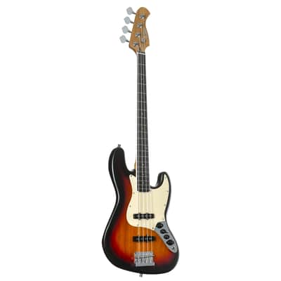 Fame Custom JB 4 Sunburst - 4-String Electric Bass image 1