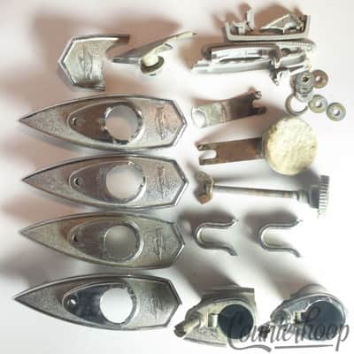 *Trixon Parts Lot Vintage 60s Drum Hardware Bass/Tom/Snare Mounts Muffler Chrome image 3