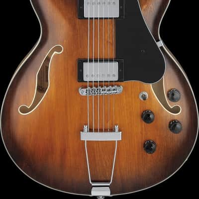 Ibanez AS7328-TBC Artcore AS Hollow Body Guitar 6-String Baritone - Tobacco Brown image 2