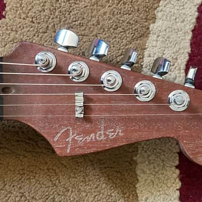 Fender American Acoustasonic Jazzmaster, Ocean Turquoise image 6