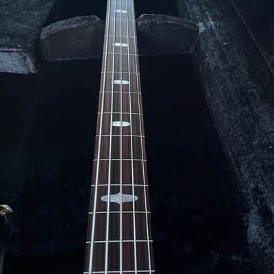 Yamaha BB5000a Fretless Broad Bass V, c 1980, Black Beauty 5 string bass 1980 - Black image 8