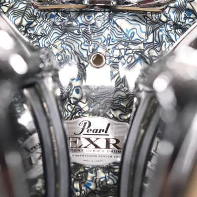 Pearl Export EXR Limited Edition 4pc Drum Kit Set - Blue Prism 22/16/13/12" image 14