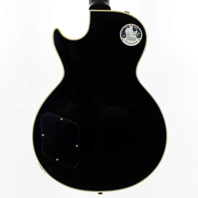Gibson Custom 2022 Murphy Lab Les Paul Custom R7 Ebony image 6
