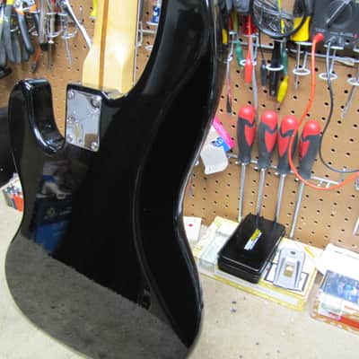 Fender Jazz Bass Long Horn 1989 - Black - USA image 9