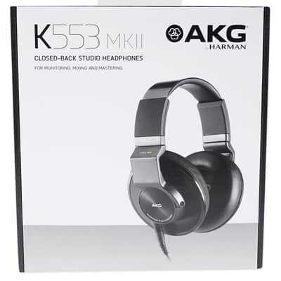 AKG K553 MK2 MKII Studio Monitoring Headphones+Rechargeable Headphone Amplifier image 12
