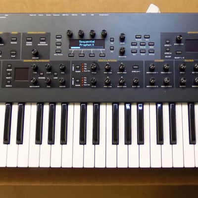 Sequential Prophet-X 61-Key 16-Voice Polyphonic Synthesizer 2020 - Black