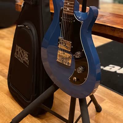 2024 PRS S2 Vela Solidbody HH Electric Guitar in Mahi Blue w/ PRS Logo Gig Bag image 4
