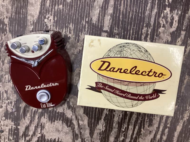 Danelectro Fab Tone 1990s - Red image 1