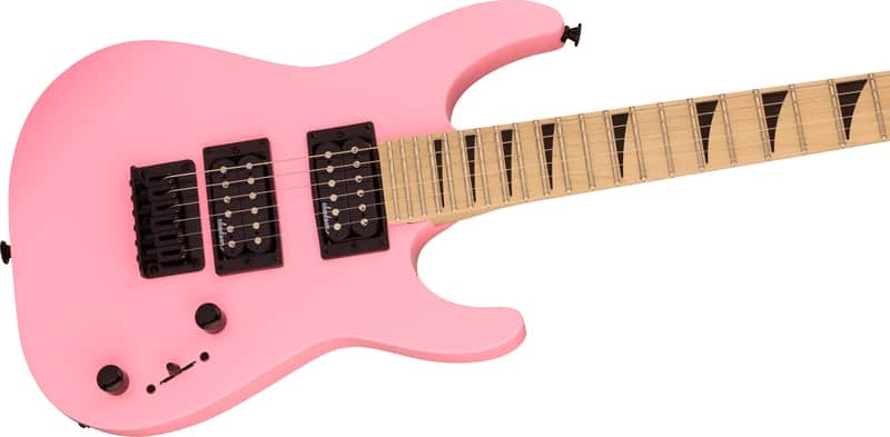 SPECIAL-ORDER - JACKSON JS1XM MINION 2/3 SCALE DINKY GUITAR | BUBBLEGUM PINK image 1