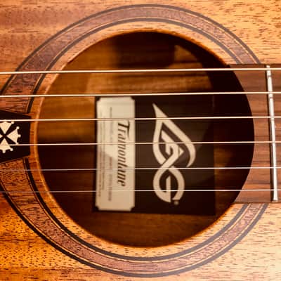Lag TRAVEL-KAE Travel Series Massive Khaya Top & Neck 6-String Acoustic-Electric Guitar w/Soft Case image 12