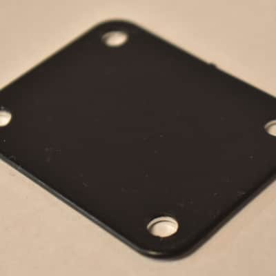 1980s Schecter USA Neck Plate With Gasket Chrome NOS image 4
