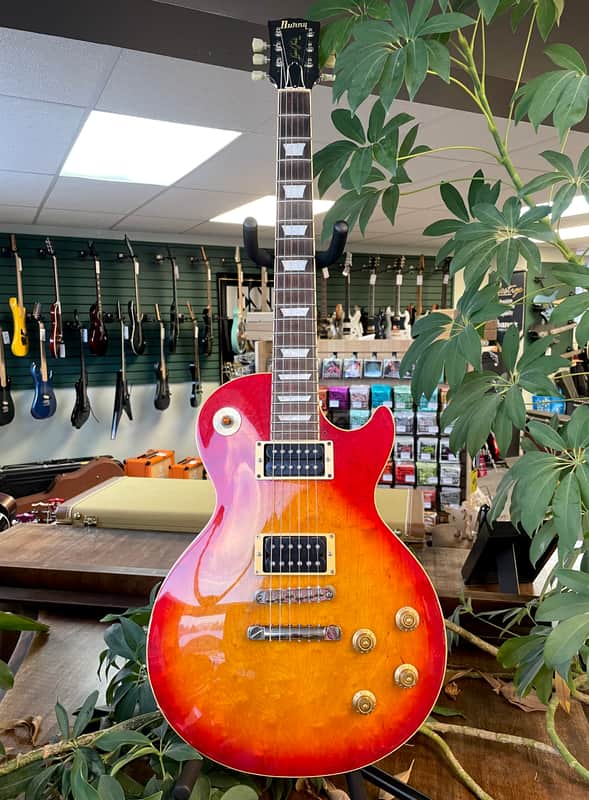 Burny RLG50 1984 - Kasuga Birdseye Cherry Sunburst image 1