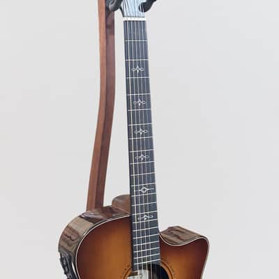 Alvarez AGE95CESHB Grand Auditorium Red Cedar/Macassar Ebony Acoustic-Electric Guitar - Shadowburst image 5