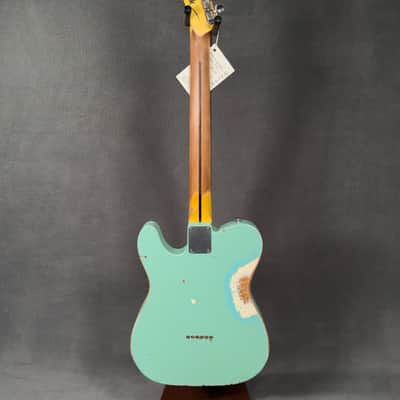 Nash T-57 Surf Green Electric Guitar - Heavy Aging image 7