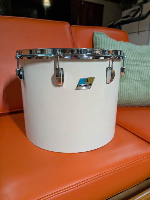 Ludwig Concert tom 1970s - White Cortex image 1