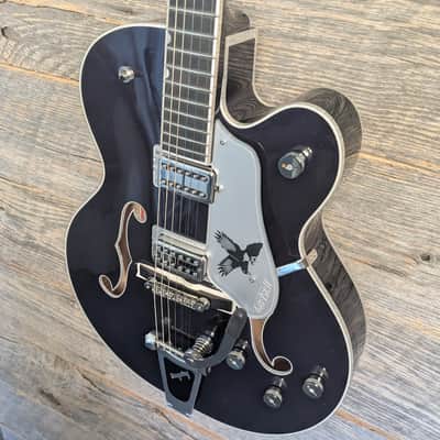 Gretsch G6136T-RR Rich Robinson Signature Falcon w/Bigsby - Raven's Breast Blue image 6