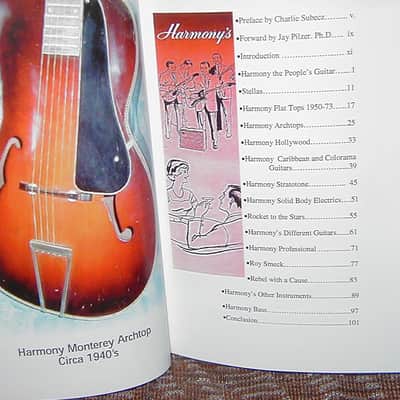 "Harmony, The People's Guitar" Book on Harmony Guitar Company and Instruments image 3