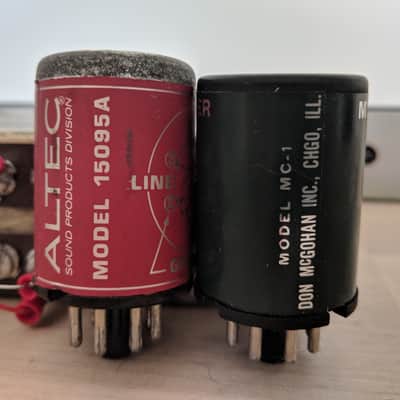 Altec 1566A Vintage Tube Microphone Preamp, Recapped/Fully Serviced 1960s Green image 5