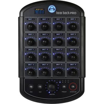 Hear Technologies Hear Back PRO Personal Monitor Mixer with PRO Digital Overlay image 1