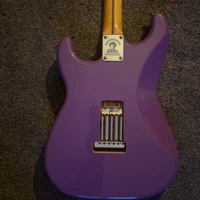 Fender Jimi Hendrix Stratocaster 2018 Ultraviolet with SD pickups and bone nut image 4