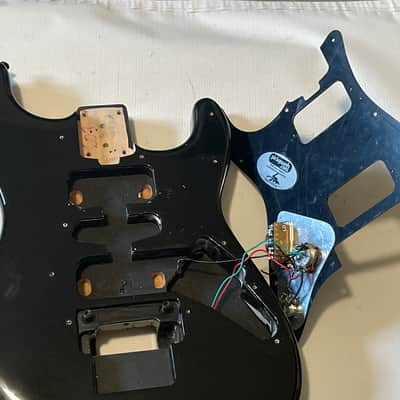 2010's Charvel Mexico Pro Mod So Cal Black Guitar Body Floyd Ready w/ Pickguard image 13