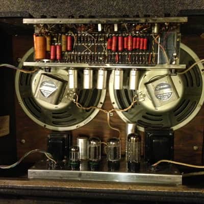 Ampeg Jupiter II - 720SN - 1960 Navy Random Flair Tolex image 15