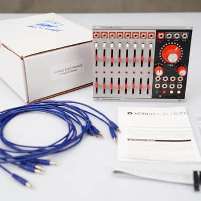 Verbos Voltage Multistage Eurorack Module w/ Box & Patch Cables #58560 image 9