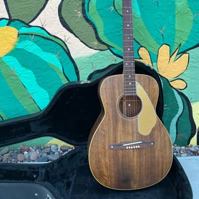 Clean original Fender Newporter 1965 - Rossmeisl design - Mahogany / Natural w/ HSC image 2