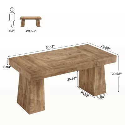 55" Music Producer Studio Desk Modern Wood Audio Engineer Recording Mixing Workstation image 3