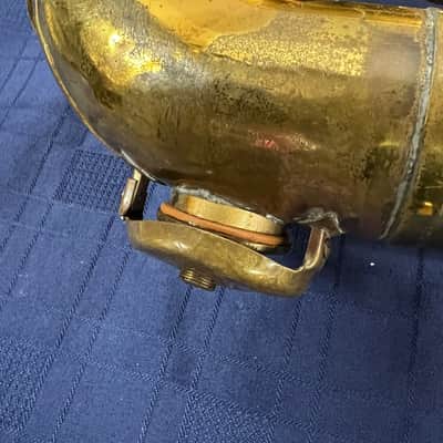 Vintage H. Couf Superba I Eb Pro Bari Baritone Sax Saxophone Made in Germany 1976 image 9