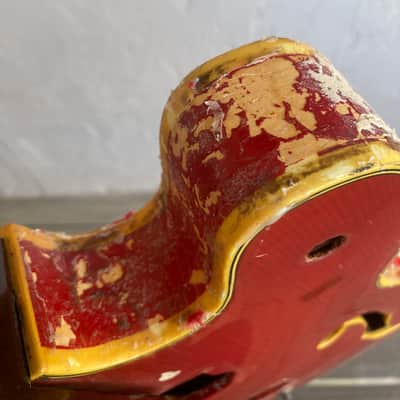 PROJECT Mosrite Celebrity vintage, electric guitar project 60s - Red husk electric guitar image 17