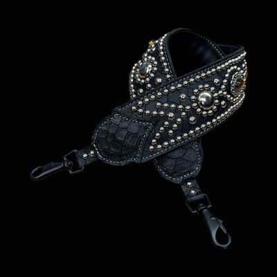 Carlino Tiger eye gig bag strap 2026 - Black image 2