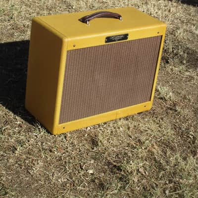 Carl's Custom Amps1x15 Lacquered Tweed Extension Cabinet 50's Weber Alnico Speaker image 2