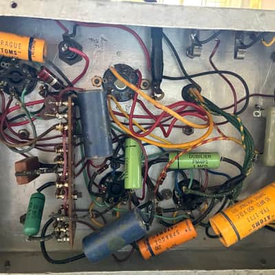 Vintage Handmade Tube Amplifier NOS RCA 6L6 Tubes Triad Transformers image 4