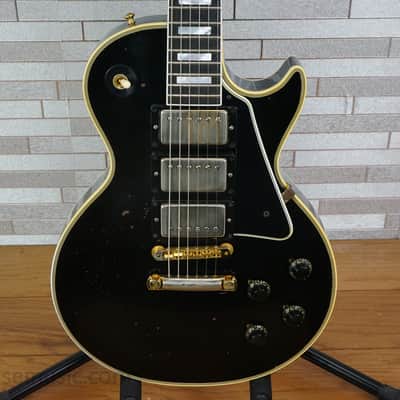 Gibson Custom Shop Murphy Lab Eric Clapton Signature '58 Les Paul Custom Reissue Relic - Ebony image 1