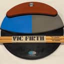 Ludwig P4 Pat Petrillo Practice Pad 3 Tiers 4 Surfaces - Original 2013 + Vintage Vic Firth SD1 Sticks!