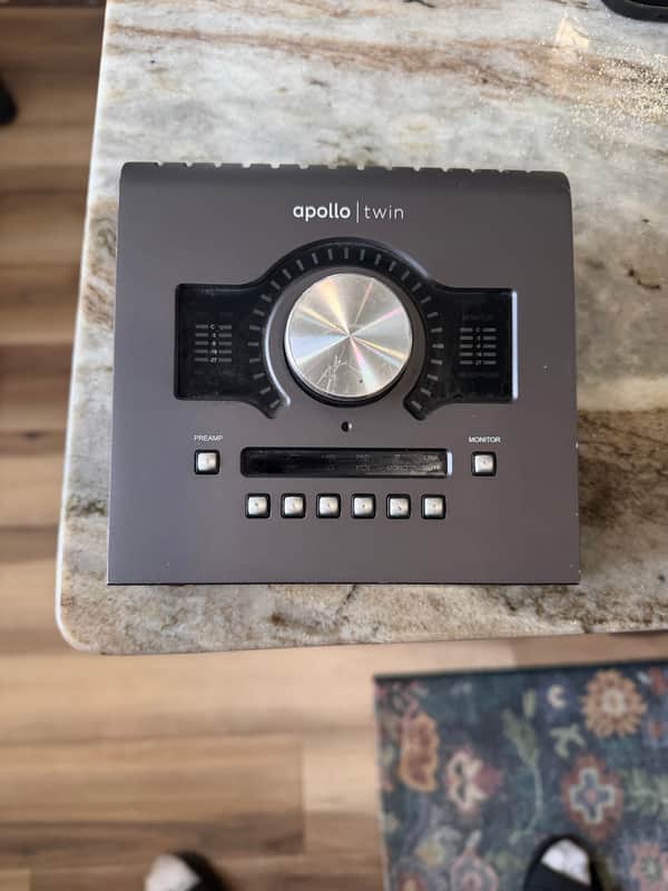 Universal Audio Apollo Twin DUO MKII Thunderbolt Audio Interface 2019 - Present - Dark Grey image 1