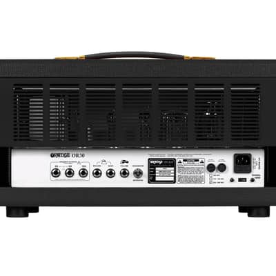 Orange Amplifiers OR30H 30-Watt Tube Guitar Head - Black - Open Box image 6