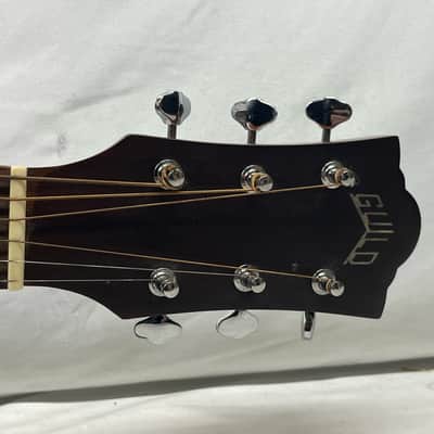 Guild Jumbo Junior E SP/MH Acoustic Electric Guitar image 7