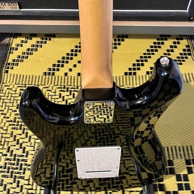 Tom Delonge Guitar Partscaster Strat 2020s - Black image 5