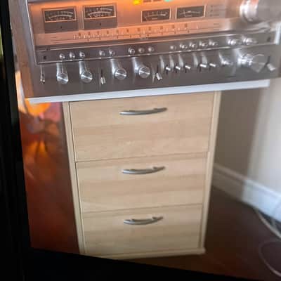Pioneer SX-1980 270-Watt Stereo Solid-State Receiver 1978 - 1980 - Silver image 2