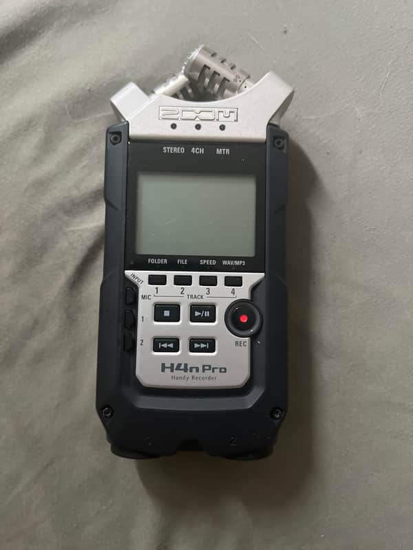 Zoom H4n PRO Handy Digital Multitrack Recorder 2010s - Silver / Black image 1