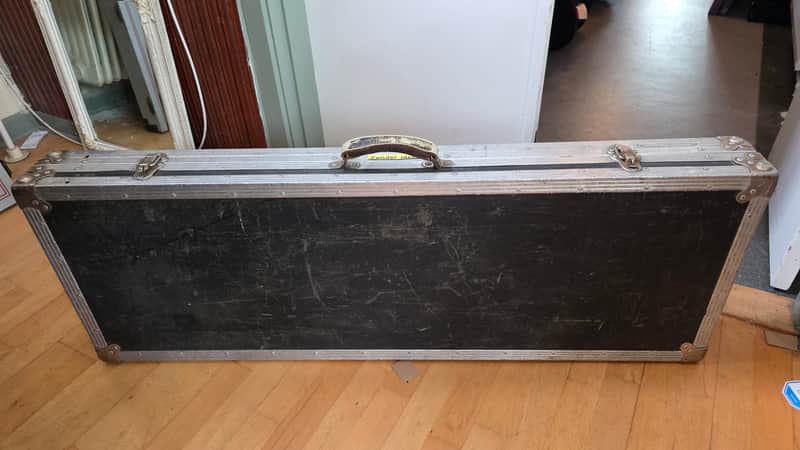 Fender Jazz Bass Pro World Tour Heavy Duty Flight Case - Foam Fitted - Can use for Precision Bass or Music Man Stingray etc image 1