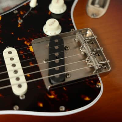 Brondel Honeycaster Hybrid 3-Tone Sunburst. NEW, (Authorized Dealer) image 6