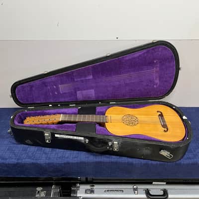 Vintage R Wilkinson Custom Made 12-String Classical Baroque Guitar with Case Made for Rod Stucky image 2