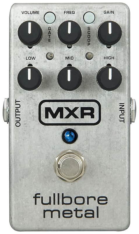 MXR M116 Fullbore® Metal High Gain Distortion Guitar Effects Pedal image 1