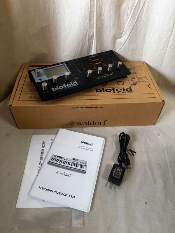 Waldorf Blofeld Desktop Synthesizer SHADOW EDITION w/ box image 1