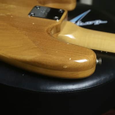 Vintage 1975 Greco Precision Bass PB-420, Made in Japan (Matsumoku) - Natural Ash image 10