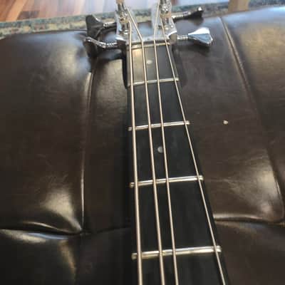 1983 Kramer Stagemaster Bass - Aluminum Neck - Black with Graphics - w/OHSC image 9