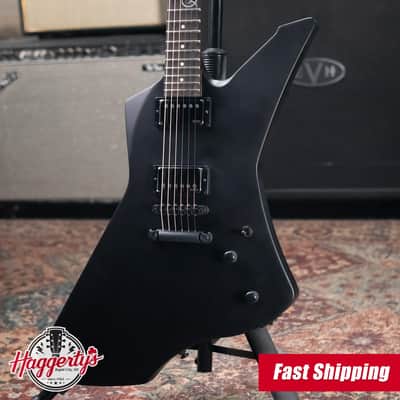 ESP LTD James Hetfield Signature Snakebyte Electric Guitar - Satin Black with Hardshell Case image 1